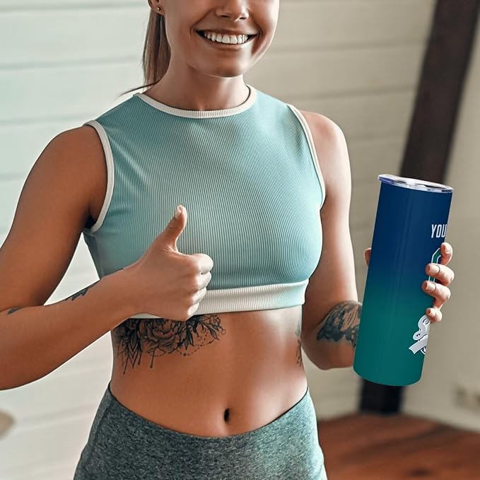 Custom Tumbler Stainless Steel Cup Personalized Baseball Vacuum Insulation Travel Mug Add Your Name Number Fans Gift for Baseball Fans