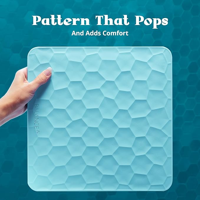 Greater Goods Colorful Designer Bathroom Scale: Non-Slip Silicone Cover, Hidden LED Display, Spot-On Precision, 400 lb Capacity