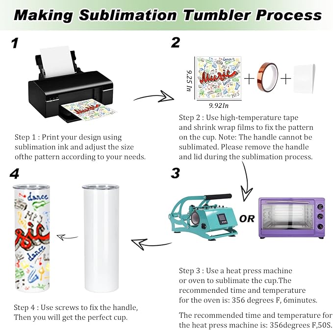 30 Oz Sublimation Tumblers Bulk (24 Pack) - Stainless Steel Double Wall Vacuum Insulated Cups With Straw, Individually Boxed