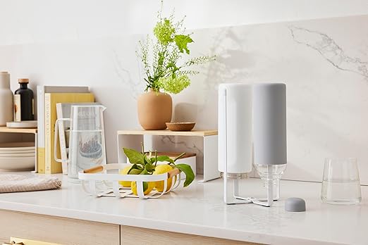 YAMAZAKI home 6784 Kitchen Multi Eco Stand-Multifunctional Plastic Bag Holder, One Size, White