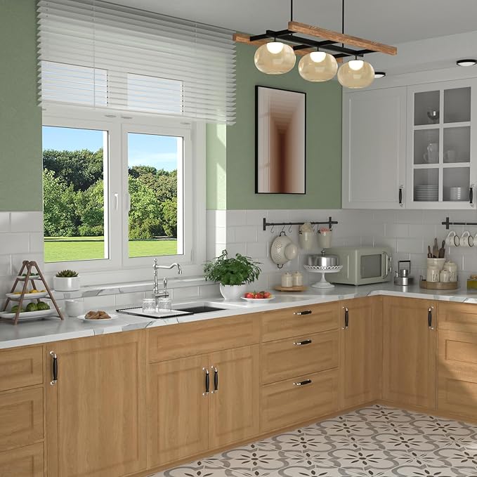 Mocoloo 33 Inch Undermount Kitchen Sink Double Bowl - 60/40 Stainless Steel Double Bowl Under Counter 16 Gauge Kitchen Sinks Handmade, 33x19x10 Inch