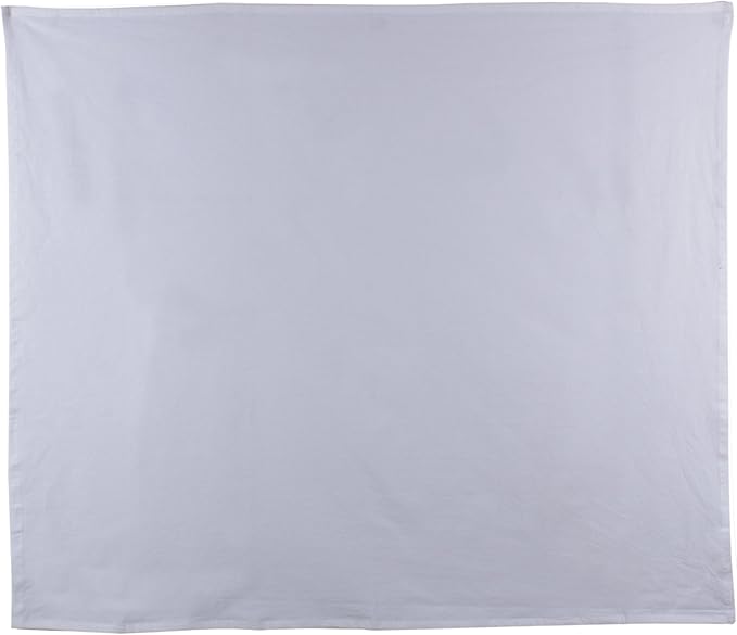 DG Collections 100% Cotton Flour Sack Towels – 24 Pack, 27x27 Inches, White, Lint-Free, Pre-Washed, Hemmed Edges – Reusable Kitchen Towels for Cleaning, Embroidery, Printing & Crafts - White