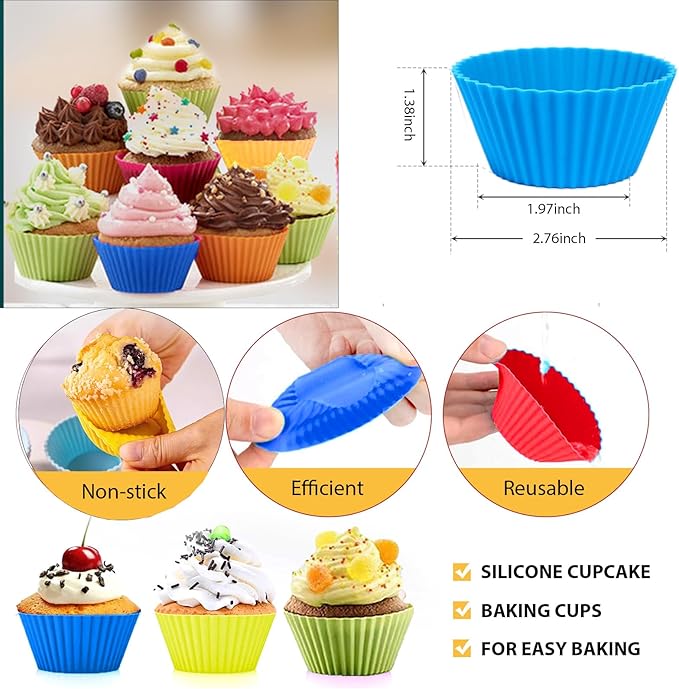 Adjustable Rolling Pin 20 Set and Silicone Baking Pastry Mat Set,Thickness Rings,Dough Roller & Steel Cutter& 6 Cookie Molds & 10 Cake Molds for Baking Dough Stainless Steel Dough Roller, Pizza, Pie