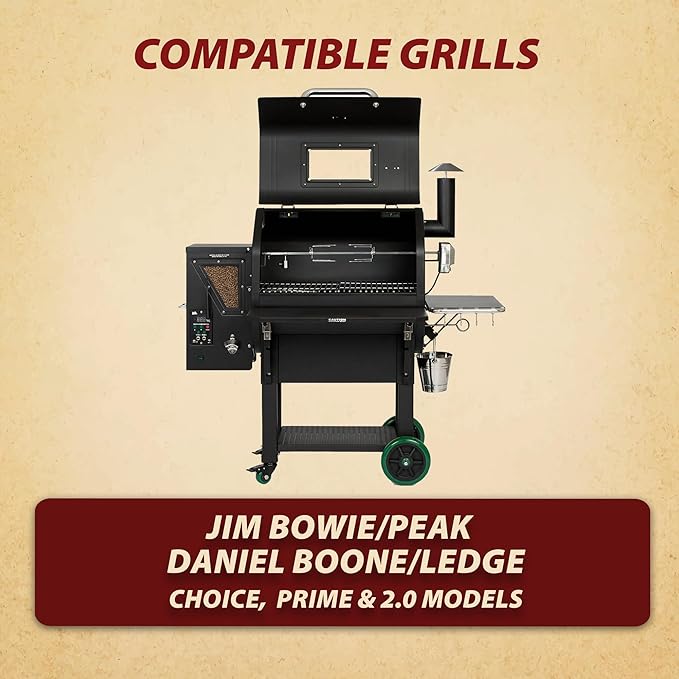 Green Mountain Grill Pizza Oven Attachment Ultimate Combo Includes Peel & Cutter