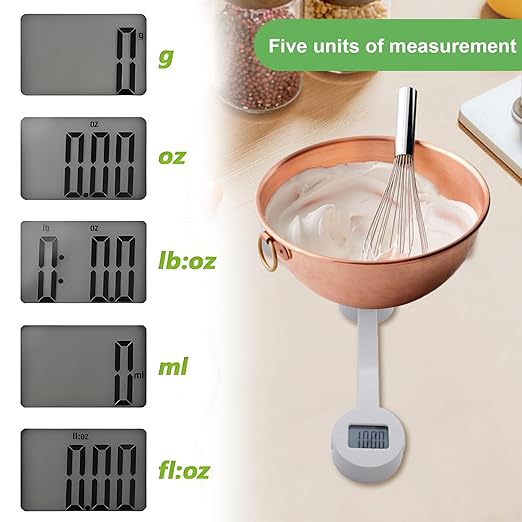 Portable Food Scale Travel Scale for Food, Small Folding Digital Kitchen Scale for Food, Collapsible Mini Pocket Scale Grams and Ounces, Ideal for Diet Calorie Control Compact Kitchen (White)