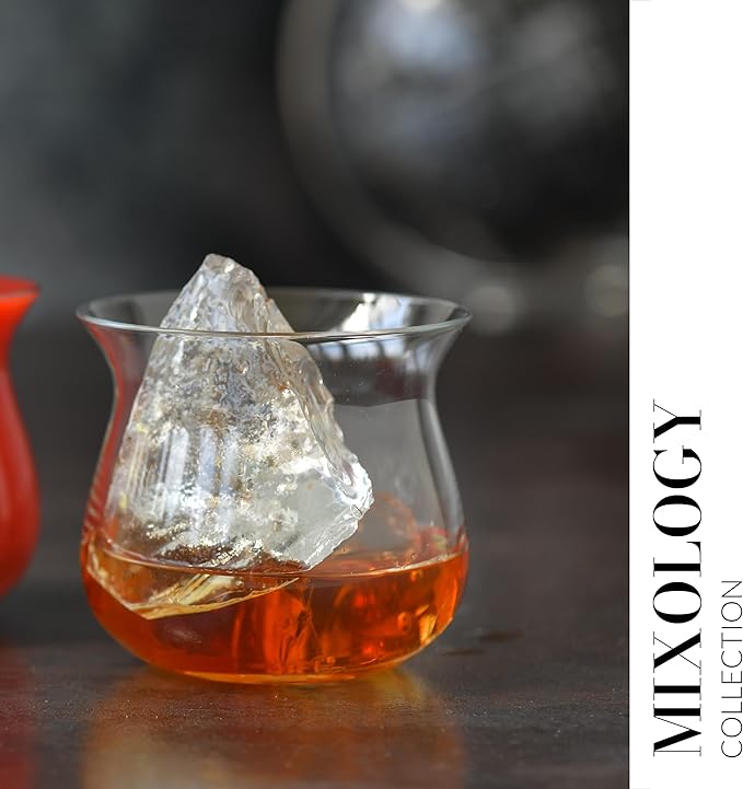 Krosno Spirit Tasting Glasses, Set of 2, 7.78 Fl Oz, Mixology Collection, Gift Idea, Snifter Glasses, Dishwasher Safe, Made in Europe