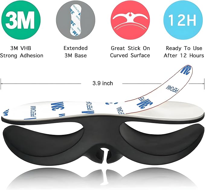 4 Pack Upgraded Cord Organizer for Kitchen Appliances with Self Adhesive Mount - Stick On Cord Organizer for Appliances, Cable Cord Holder Cord Winder for Blender, Mixer, Toaster, Air Fryer (White)