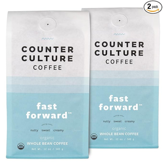 Counter Culture Coffee - Whole Bean Coffee - Freshly Roasted Coffee Beans - Premium Coffee - Multiple Flavors - One 12 Ounce Bag of Each (Fast Forward)