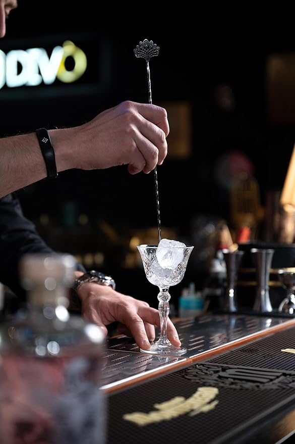 Barski Coupette Cocktail Glasses - Coupe Martini Glass - Set of 6 - Stemmed Drinkware - 5 Oz. - European Glassware