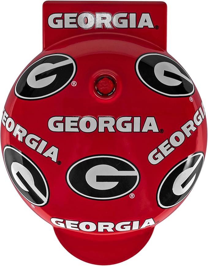 Uncanny Brands Georgia Bulldogs Mini Waffle Maker - Small Kitchen Appliance