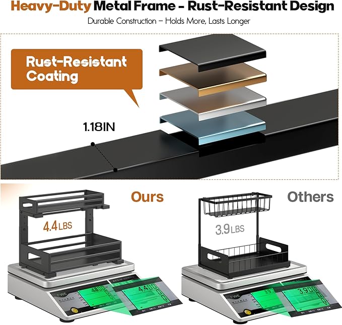 2-Pack Under Sink Organizer and Storage,2-Tier L Shape Pull Out Cabinet Organizer With Round Tube Slide Rails,Hight Adjustable Slide Out Drawers for Kitchen&Bathroom,Multi-Purpose Shelf-Black