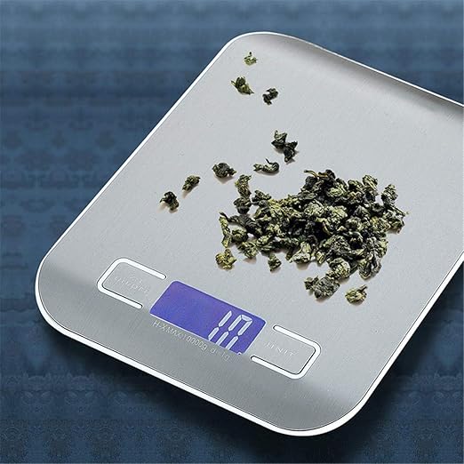 TXY 1g/10kg Household Kitchen Scale Electronic Food Scales Diet Scales Measuring Tool Slim LCD Digital Electronic Weighing Scale