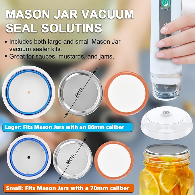 MOMODA Sous Vide Cooking Bags - Set of 30 | BPA-Free Reusable Vacuum Seal Bags with Air Valve for Joule and Anova Cookers | Freezer Safe Vacuum Food Storage Bags with Upgraded Electric Pump Included