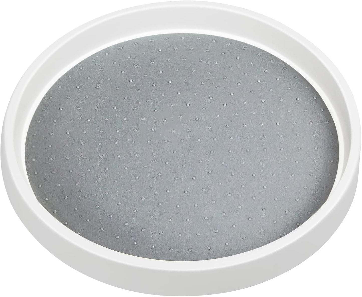 Non Skid Lazy Susan Turntable,Single Round Rotating Kitchen Spice Organizer for cabinets,Pantry, Bathroom, Refrigerator (12Inch)