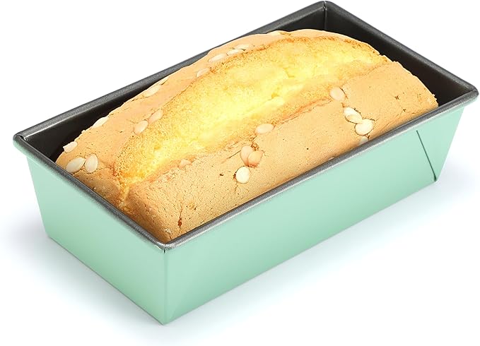 Bread loaf pan, loaf pans for oven home baking Bread mold 2lb loaf tin 10.5 x 6 x 3 inches Aluminized Steel Non Stick Coating For Home Baking 9x5 bread 2pcs