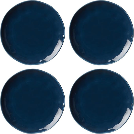 Lenox, Blue Bay Colors 4Pc Accent Plates, 4.30 LB