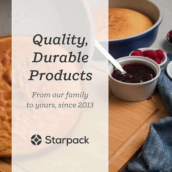 Starpack 'Bakers Gonna Bake' High Performance Nonstick Round Cake & Pie Pans set of 2