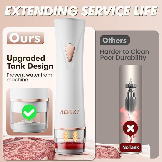 Compact Vacuum Sealer for Food Sealer: Handheld Portable Vacuum Sealer Machine for Food Storage, Rechargeable Food Vacuum Sealing for Kitchen Travel Fridge Meal Prep, Gifts for Mom, Wife, Chef & Home