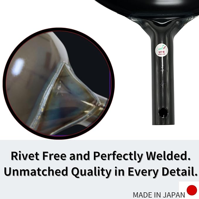 Kanda Iron Beijing Wok - Lightweight and Durable - Perfect for Authentic Japanese Cooking - 11.8 inch 30cm