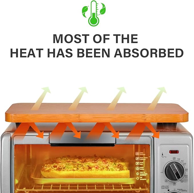 Accessories for Breville Toaster Oven BOV650XL the Compact Smart Oven Countertop Toaster Oven, Heat Resistant Cutting Boards with Silicone Feet for Breville BOV650XL Toaster Oven