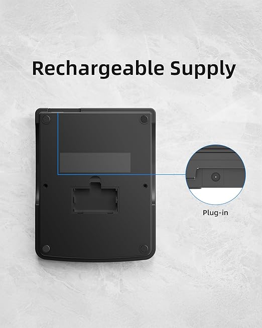 Polit KPT-EVO Digital Food Scale – 0.5g Precise Rechargeable Scale with Stainless Steel Tray, 13lb/6kg Capacity, Ideal for Baking, Coffee Brewing and Diet Tracking