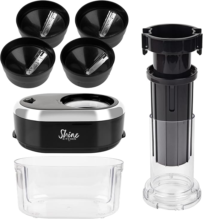 Shine Kitchen Co. SES-100 Electric Vegetable Spiralizer