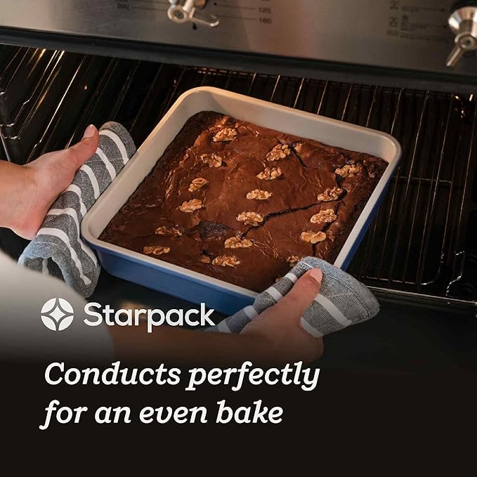 Starpack 'Bakers Gonna Bake' High Performance Nonstick Rectangular Baking Pans set of 3