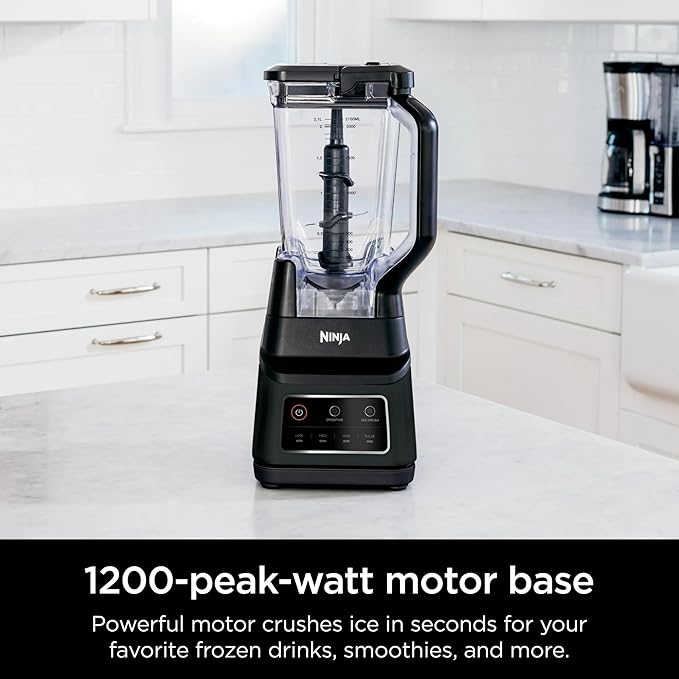High Power Multi-Mode Kitchen Blender Bundle with 72-oz Pitcher – 1200W Smart Blending, Special Edition by Ninja
