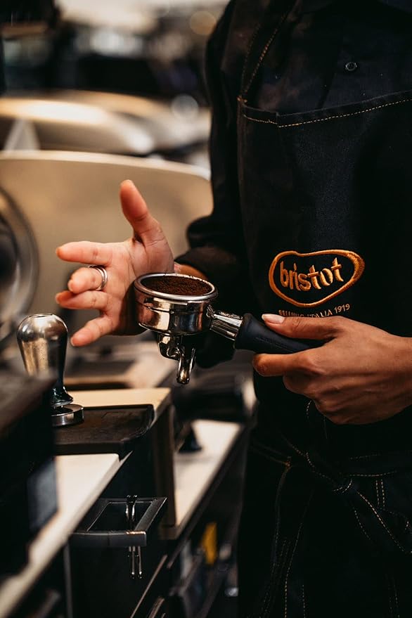 Bristot 100% Arabica Espresso Beans | Italian Espresso Beans | Medium Roast | 1.1lb/500g (Pack of 2)