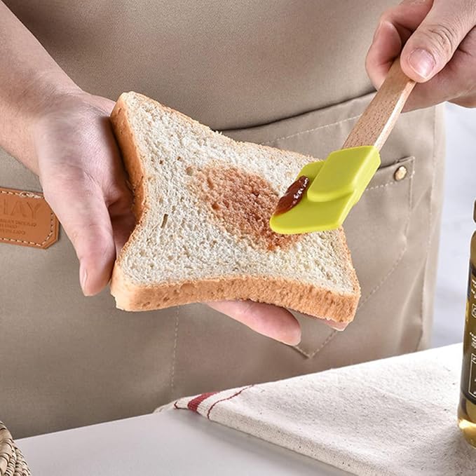 Luxshiny Multi-function Silicone Baking Tools Kitchen Utensils with Hanging Heat-resistant Spatulas and Spoons for Home Bakery Shop Use