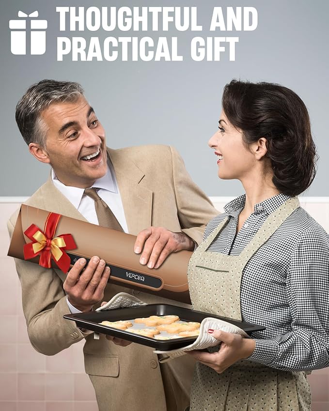 Warming Mat for Food, VEPOKA Food Warmer Mat for Countertop, Electric Warming Tray with 7 Temp Levels & Auto Shut-Off, Food Warmers for Parties, Ideal Gift for Kitchen & Buffet Use