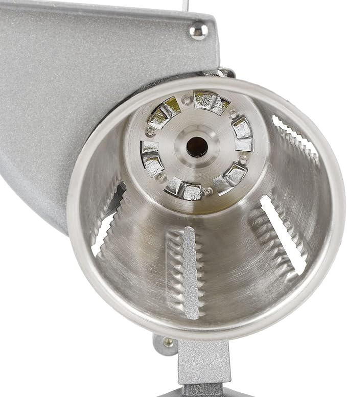 Vegetable Cutter Grater, Roller Type Cheese Chopper, Hand Crank Kitchen Grater, Multi Functional Kitchen Mandoline for Potato, Onion, Cucumber