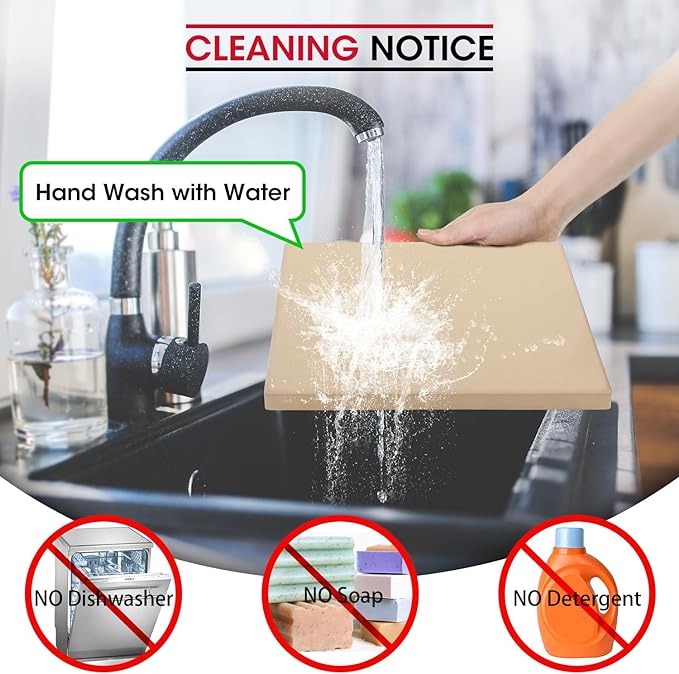 Unicook Pizza Stone 15 Inch, Premium Baking Stone for Oven Grill, Square Cordierite Bread Pizza Pan, Thermal Shock Resistant, Includes Scraper