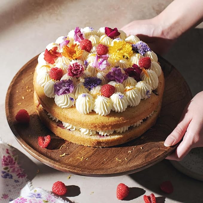 HUAKENER 10 Inch Round Cake Pan, 3 Pack Silicone Cake Molds with 100 Pieces Parchment Paper, Nonstick Cake Molds for Birthday Cakes, Layer Cakes, Cheese Caks, Chocolate Cakes