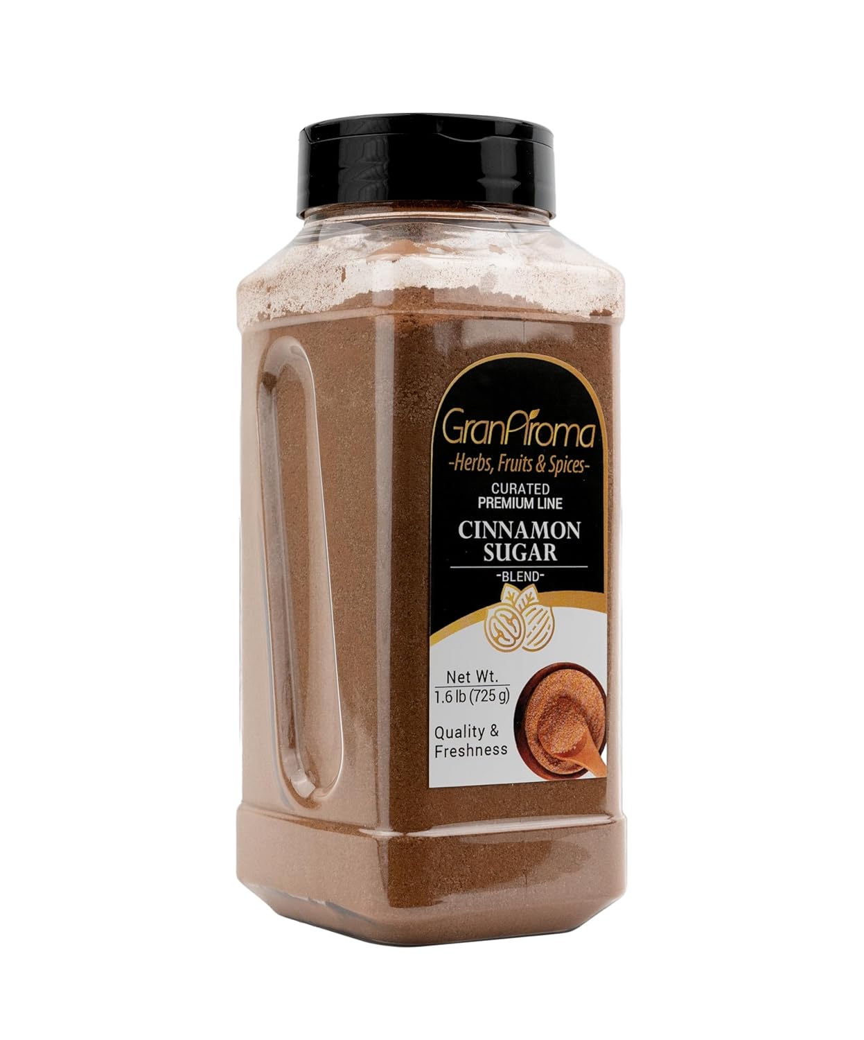 GranAroma Cinnamon & Sugar, Sweet and Aromatic, Flavorful Blend, Baking and Cooking (1.6 Pound)