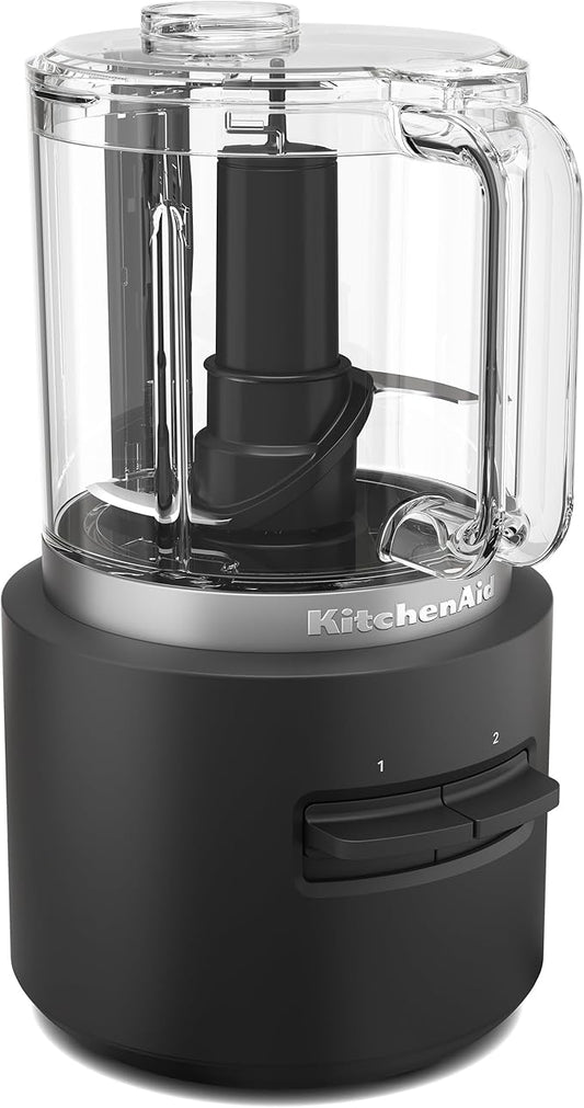 KitchenAid Go™ Cordless Food Chopper - battery sold separately, KFCR500, Black Matte