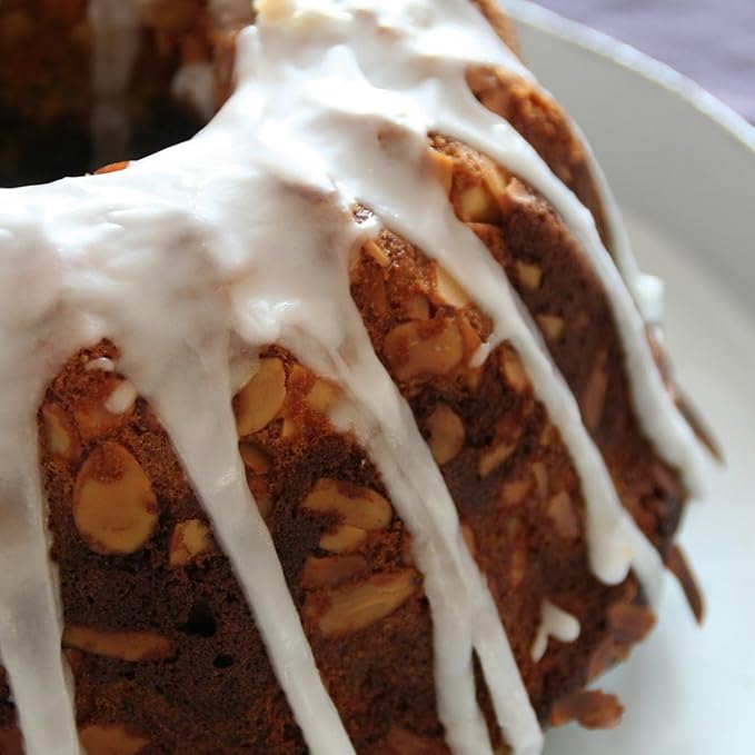 7 Inch Nonstick Bundt Cake Pan for 6 Quart Instant Pot, Heavy-Duty Fluted Tube Pan, Champagne Gold Kugelhopf Mold for Oven