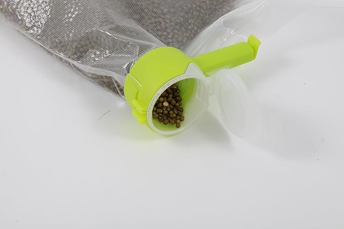 Bag Clips for Food Storage Sealing Clips with Pour Spouts Food Sealing Plastic Great for All Food or Cat/Dog Food Storage and Organization（6 Pack）