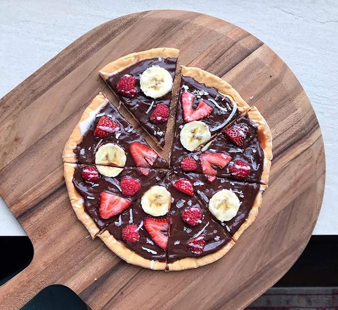 Ironwood Gourmet Napoli Pizza Peel, Acacia Wood 14 x 20 x 0.5 Inches