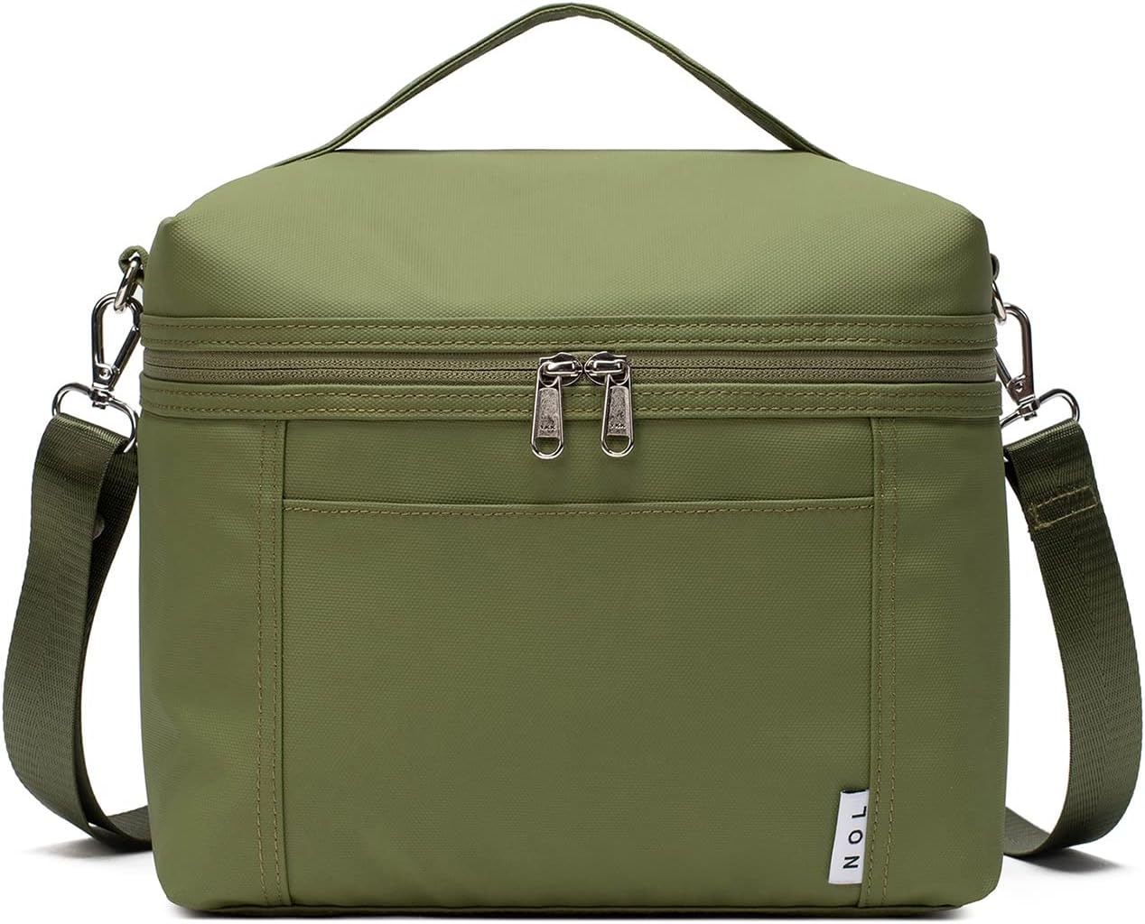 NOL Natural Organic Lifestyle Insulated Lunch Bags for Women Cooler Bag Lightweight Nylon Waterproof Lunch Box For Work