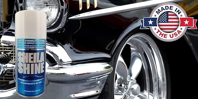 12 x 10oz Stainless Steel Cleaner and Polish - Cleans, Polishes & Protects Kitchen Appliances, Refrigerators, Sinks, Ovens & Grills - Residue, Streak Free Shine - Spray Polish Stainless Steel Cleaner