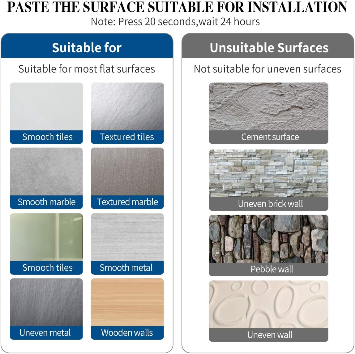 theaoo 2 Packs Paper Towel Holder - Under Cabinet Paper Towel Holder for Kitchen, Adhesive Paper Towel Roll Rack for Bathroom Towel, Wall Mounted Matte Black Paper Towel Rack, SUS304 Stainless Steel