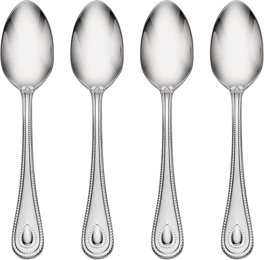 Lenox 894746 French Perle Teaspoons, Set Of 4