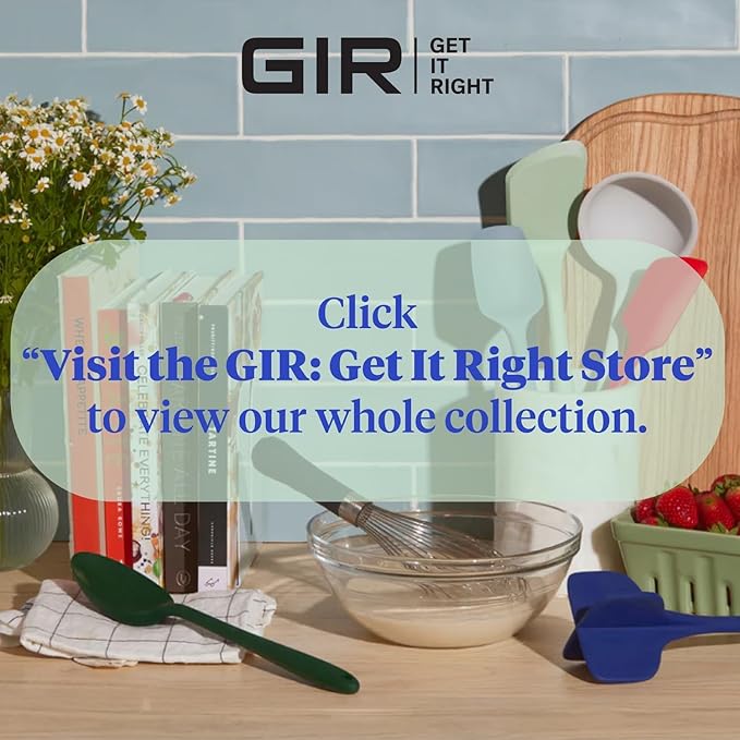 GIR: Get It Right 3-Piece Ultimate Silicone Kitchen Utensils Set - Spatula, Flip & Spoonula - Non toxic Cooking Utensils for Nonstick Cookware, Cooking and Baking - Sprinkles