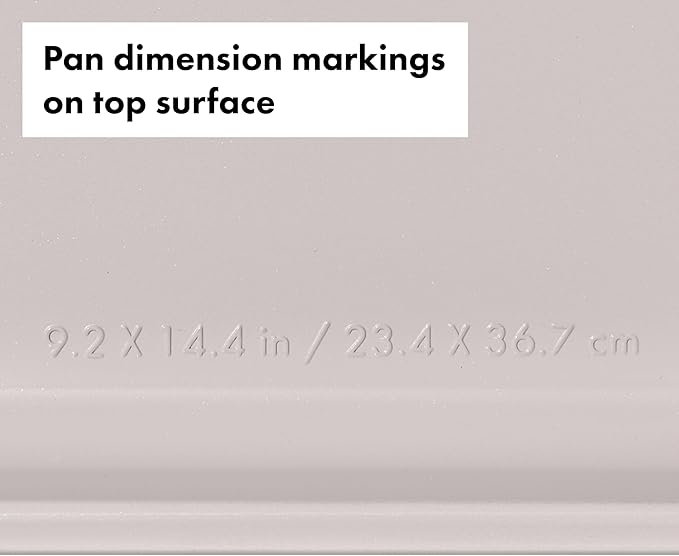 OXO Good Grips Non-Stick Pro Ceramic Coated Metal Bakeware Jelly Roll Pan – Biscuit