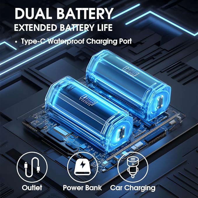 WISEBOND Portable Smoothie Blender for Shakes & Smoothies 43oz 1300ML large Capacity Cordless Juicer Cup Sharp Blades Powerful Blending Juice Vegetable Crush Small Ice for Kitchen Gym Outdoor