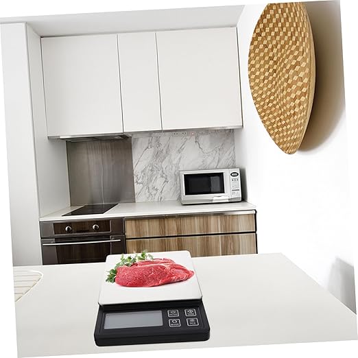 Uonlytech Multi-Function Digital Kitchen Scale Precision Rechargeable Baking Food Gram Scale with LCD Display for Cooking Food Jewelry Weighing