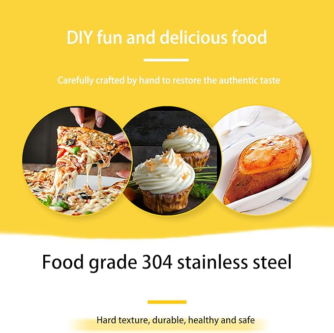 Cheese Grater with Handle, Stainless Steel Multipurpose Food Vegetable Potato Hand Grater for Grating and Shredding Hard Cheese, Chocolate, Medium, Walnuts, Potato, Carrot