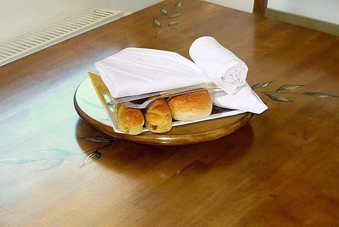 SIMPLI-MAGIC Flour Sack Kitchen Towels 24"x24" (12 Pack) – 100% Cotton, Lint-Free, High Absorbent Tea Towels – Perfect for Dish, Baking, Crafting