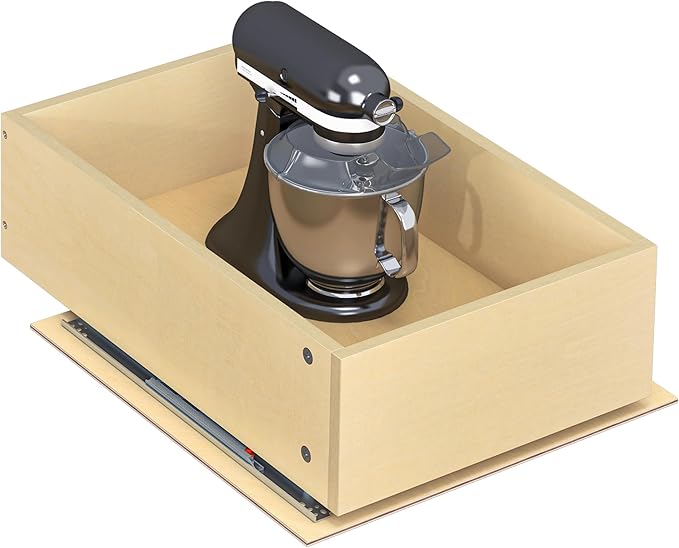 WelFurGeer Soft Close Pull Out Drawers for Cabinets, 14" W x 22" D Pull Out Cabinet Organizer, Space-Saving Cabinet Organizer with Easy Installation, Durable Pullout Drawers for Home Kitchen